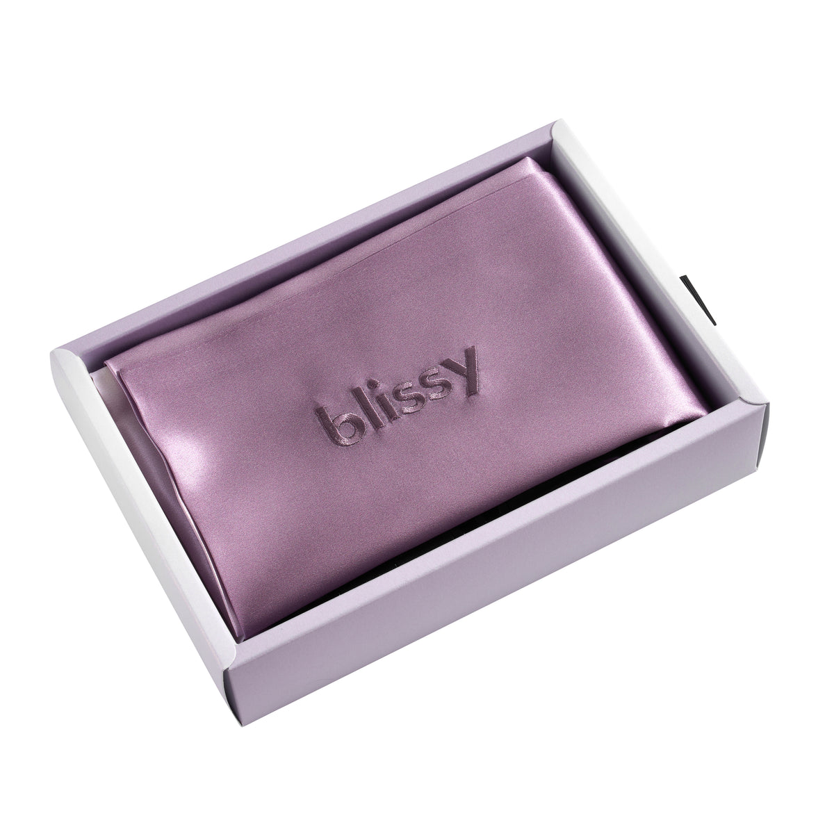 Blissy Mulberry Silk Pillowcase – Lavender Ombre Queen