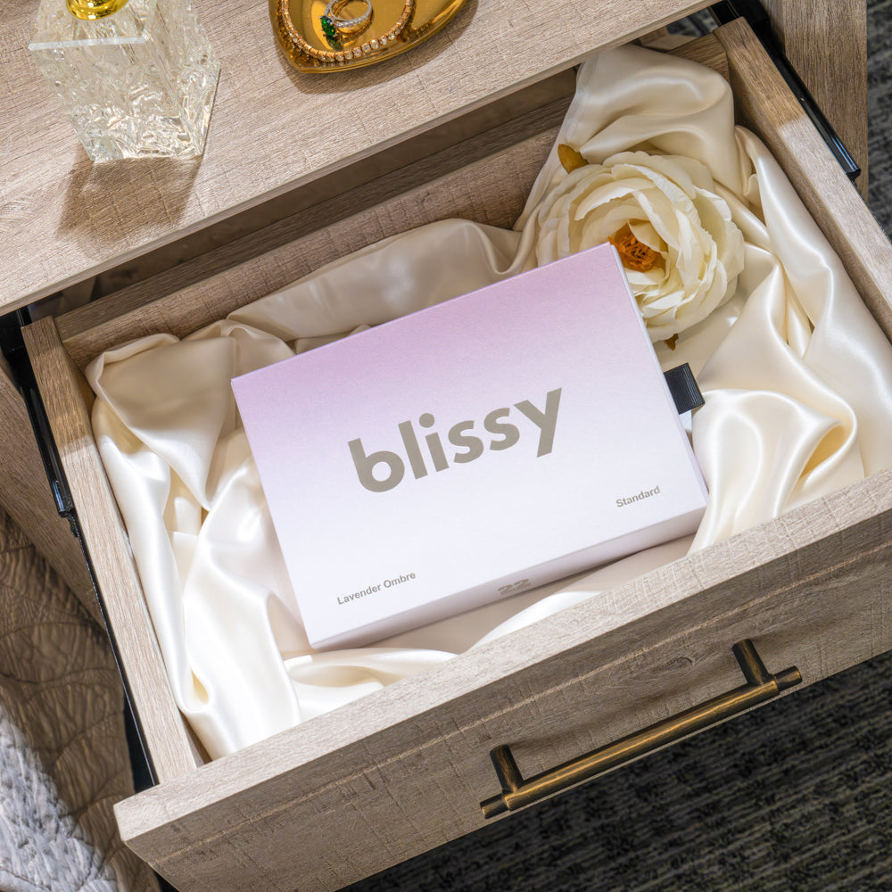 King Lavender Ombre Pillowcase – Blissy Premium Silk