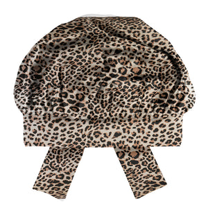 Blissy Bow Bonnet - Leopard