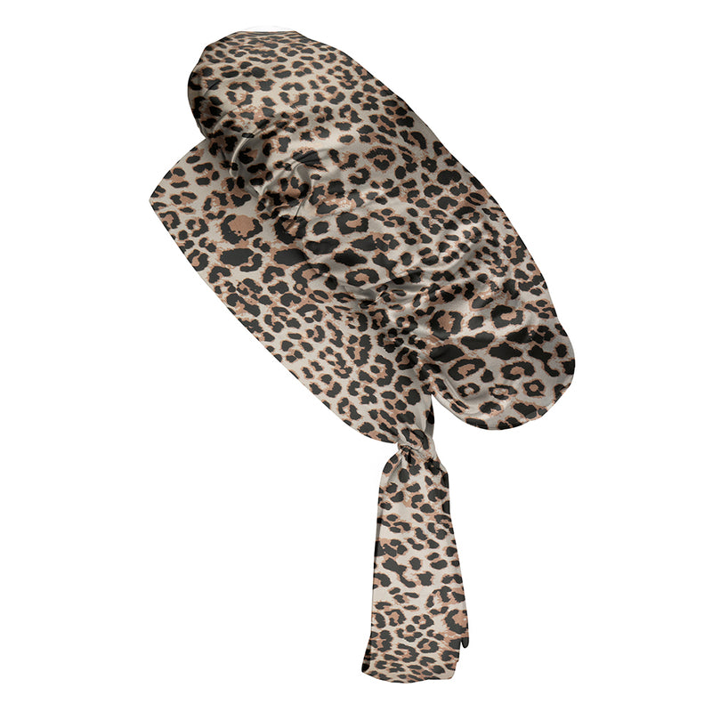 Blissy Bow Bonnet - Leopard