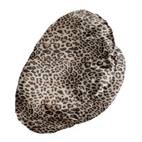 Leopard Mulberry Silk Blissy Halo Bonnet – Blissy