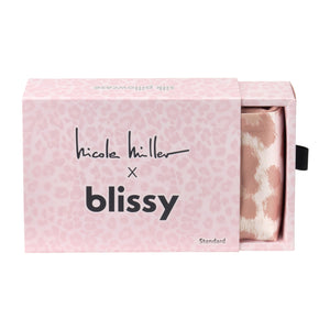 Pillowcase - Nicole Miller - Mauve Cheetah - Queen