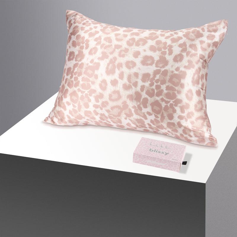 Pillowcase - Nicole Miller - Mauve Cheetah - Queen