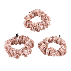 Blissy Scrunchies - Nicole Miller - Mauve Cheetah