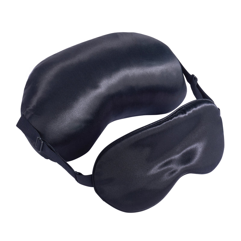 blissy pink silk sleep mask