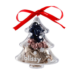 Blissy Holiday Scrunchie Ornament (3-Piece Set)
