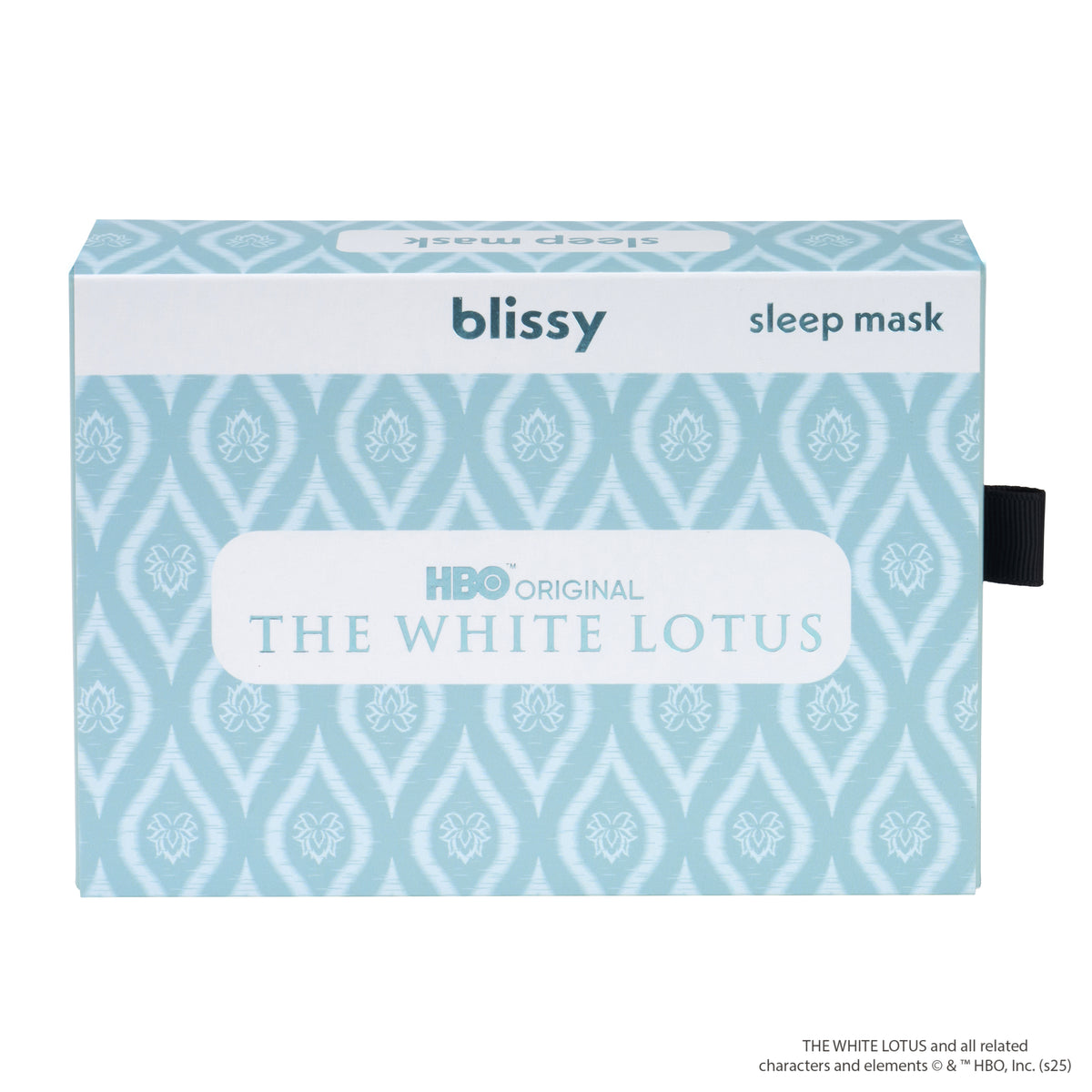 Blissy Mulberry Silk Sleep Mask – White Lotus