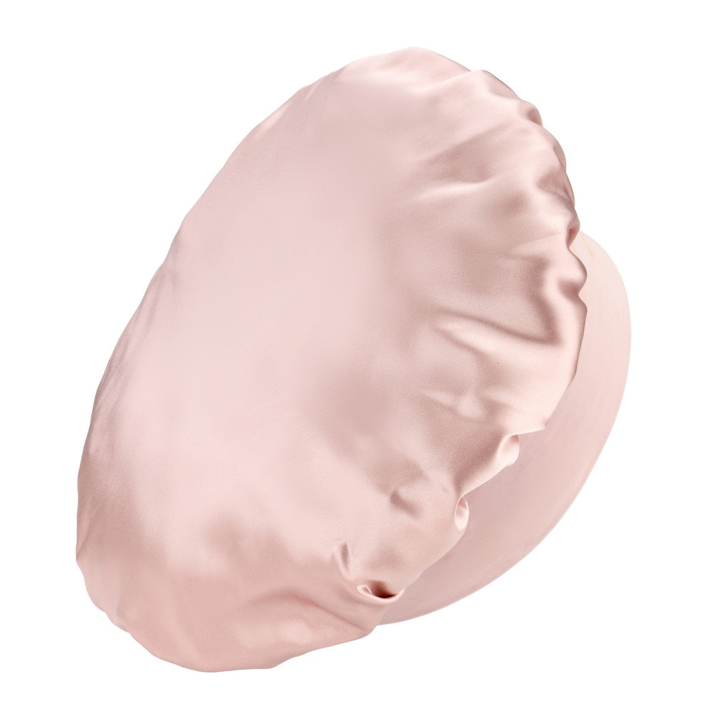 Pink Blissy Halo Bonnet – Blissy Premium Silk