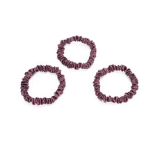 Load image into Gallery viewer, Blissy Skinny Scrunchies - Plum