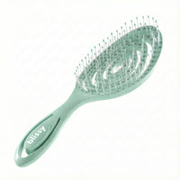 Blissy Teal Blissy Detangling Brush Lifestyle – Mulberry Silk