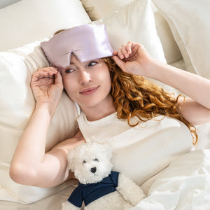 Sleep Mask - Lavender - Weighted