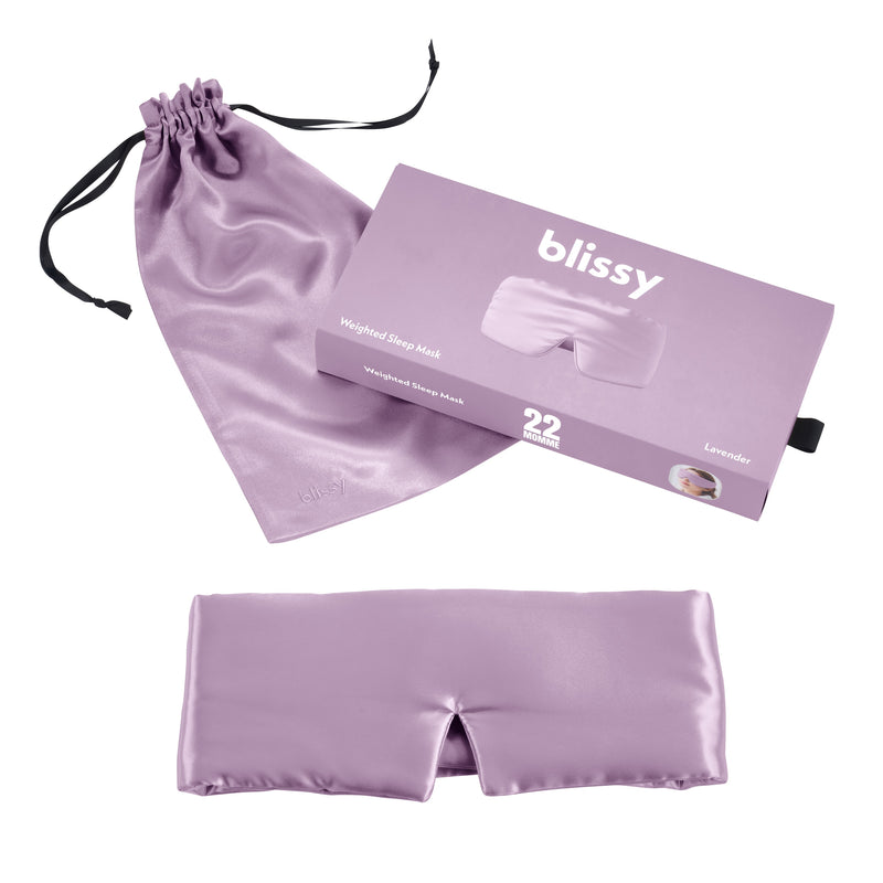 Sleep Mask - Lavender - Weighted
