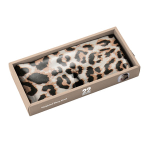 Sleep Mask - Leopard - Weighted