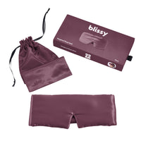 Sleep Mask - Plum - Weighted