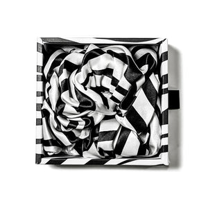 Blissy Oversized Scrunchie - Zebra