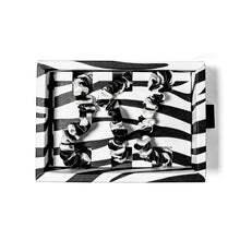 Load image into Gallery viewer, Blissy Skinny Scrunchies - Zebra