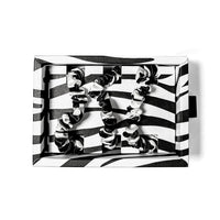 Blissy Skinny Scrunchies - Zebra