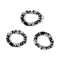 Blissy Skinny Scrunchies - Zebra