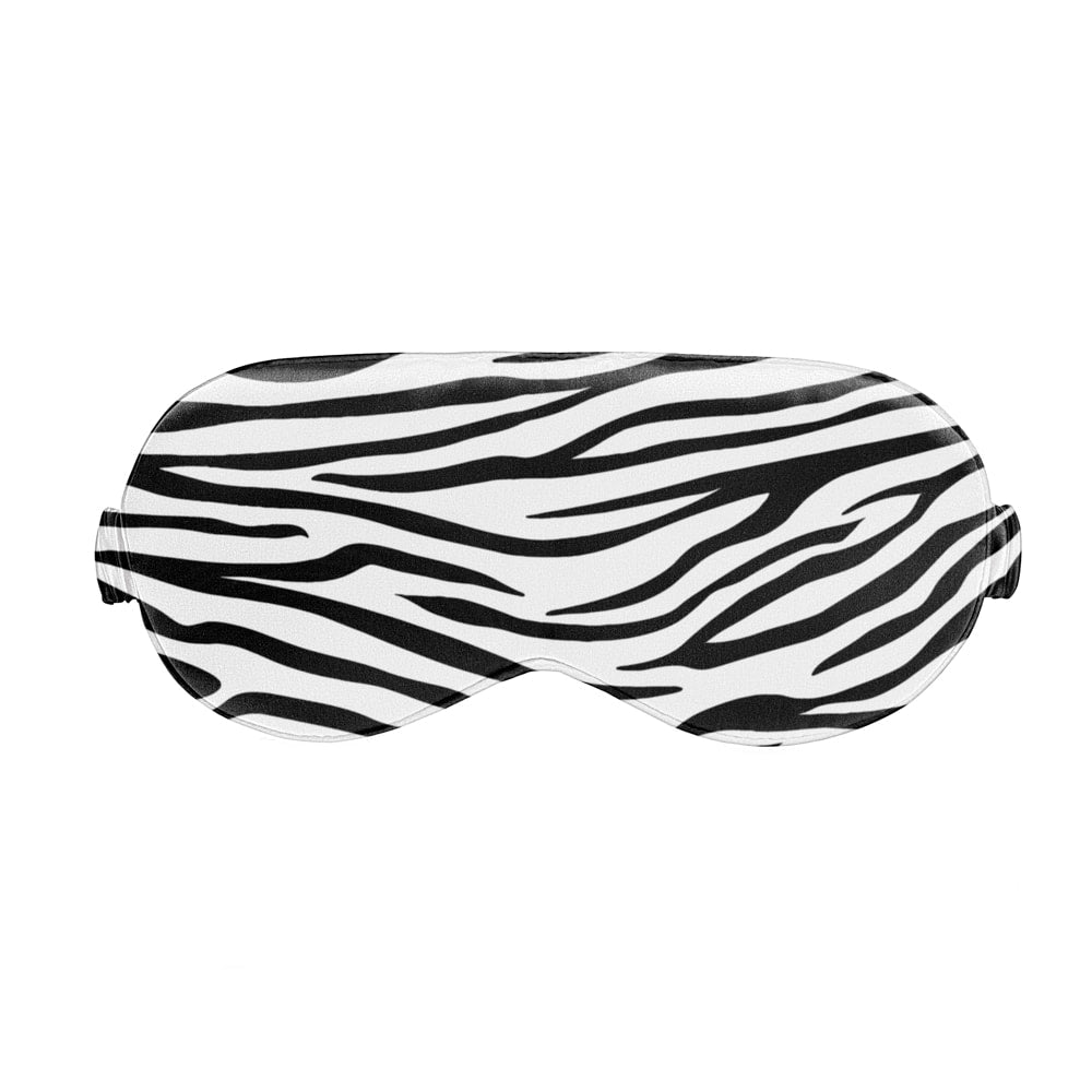 Blissy Silk Sleep Mask - 100% Mulberry 22-Momme -Zebra