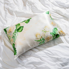 Load image into Gallery viewer, Pillowcase - Zodiac Flower - Cancer White Rose - King