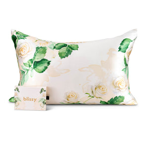 Pillowcase - Zodiac Flower - Cancer White Rose - Standard