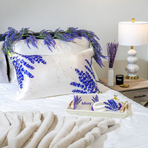 Pillowcase - Zodiac Flower - Gemini Lavender - Queen