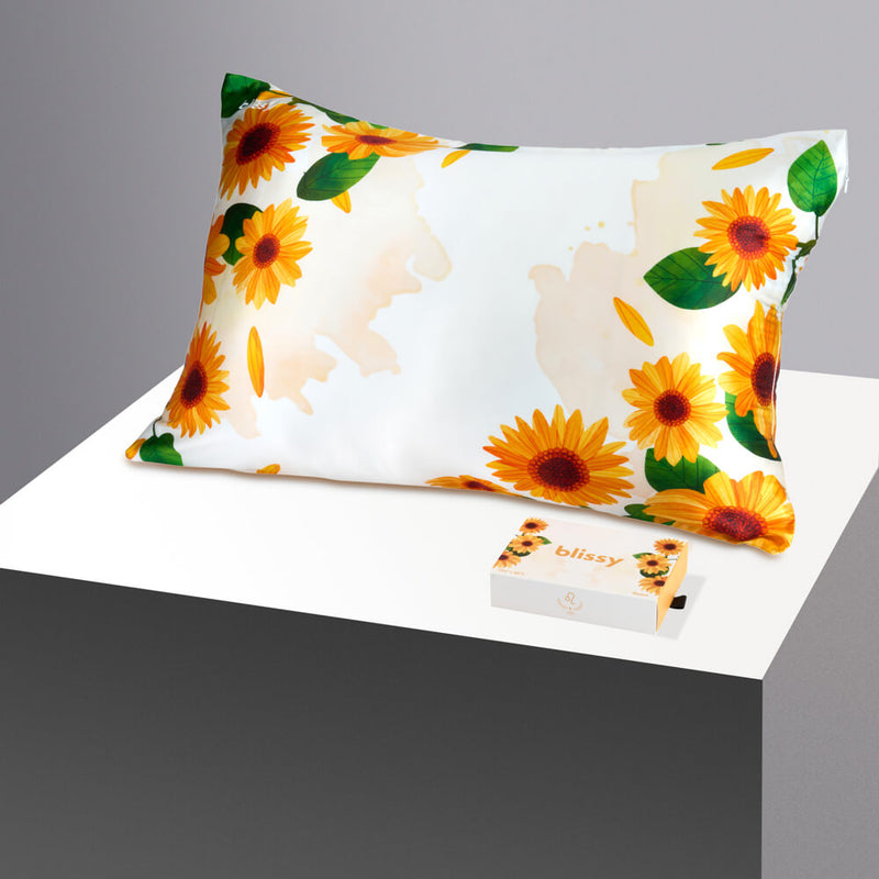 Pillowcase - Zodiac Flower - Leo Sunflower - King