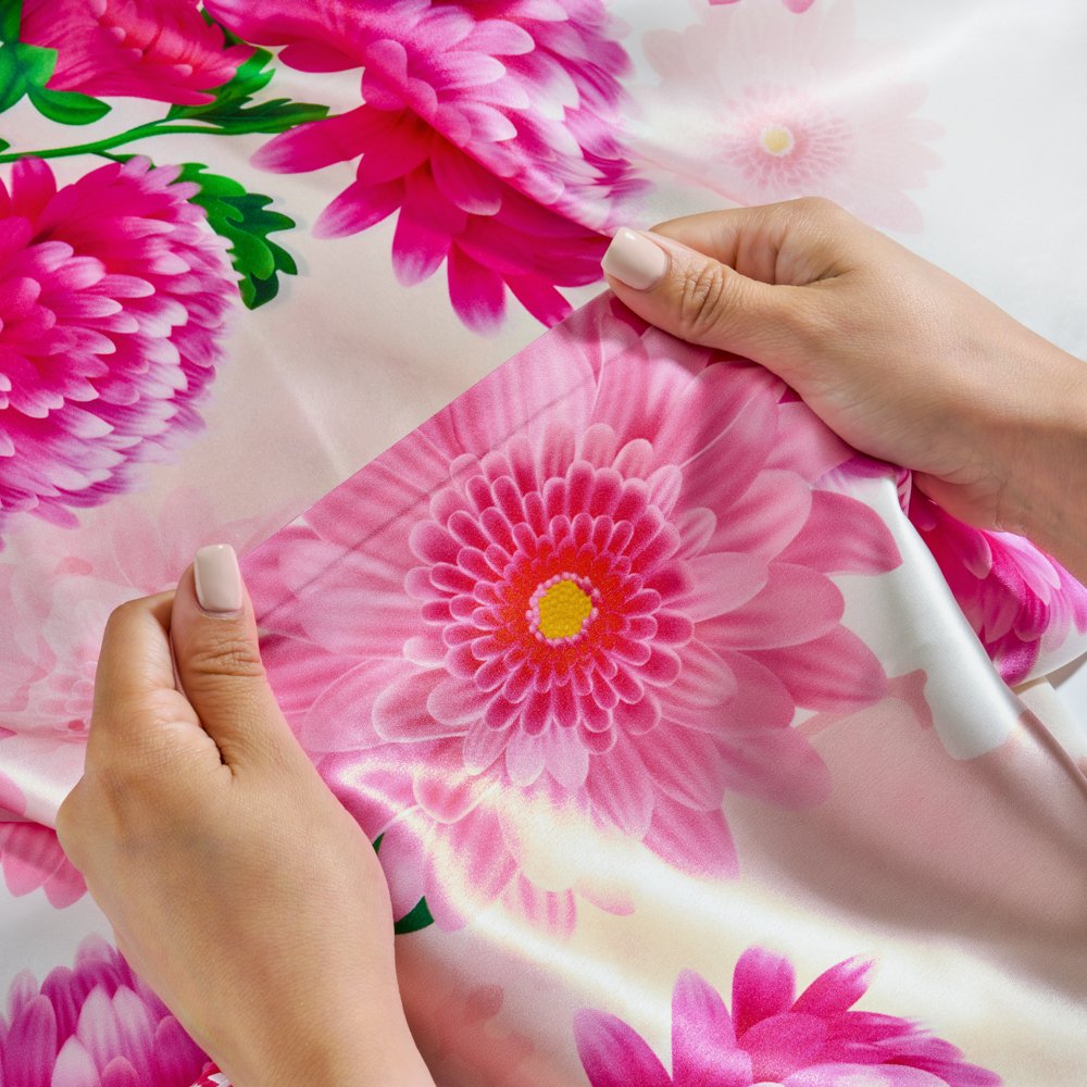 Blissy Mulberry Silk Pillowcase – Zodiac Flower Standard