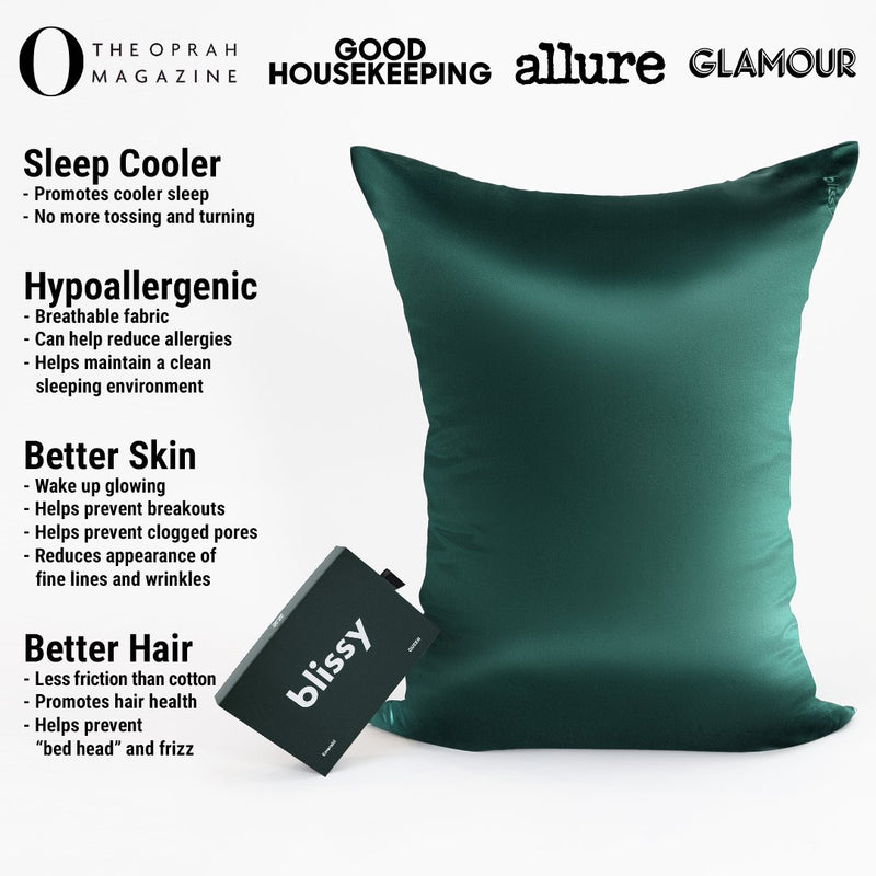 Pillowcase - Emerald - Queen