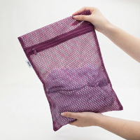 Blissy - Mesh Wash/Laundry Bags - Plum (3 pack)