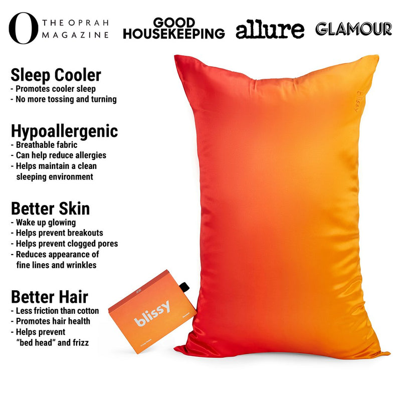 Pillowcase - Orange Ombre - Standard