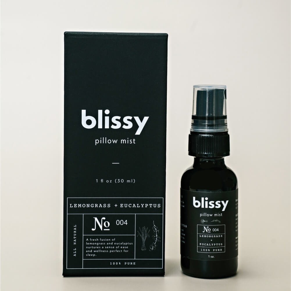 Blissy Sleep & Pillow Mist (Lemongrass & Eucalyptus) – Blissy Premium Silk