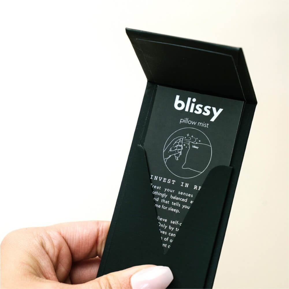 Blissy Sleep & Pillow Mist (Woodsmoke & Leather + Eucalyptus) – Blissy Mulberry Silk