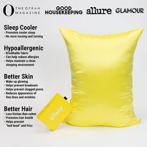 Pillowcase - Sunshine Yellow - Standard