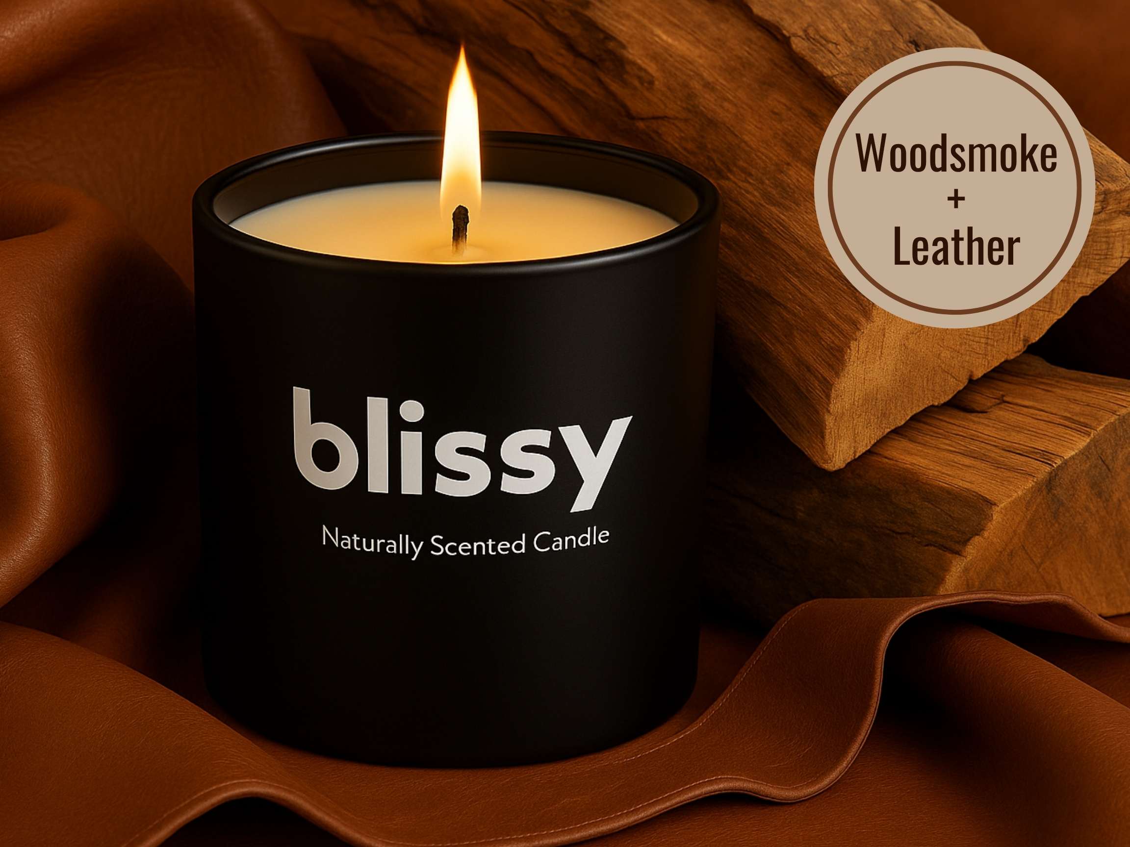 Woodsmoke + Leather: Cozy Meets Refined