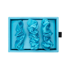 Load image into Gallery viewer, Blissy Scrunchies - Bahama Blue