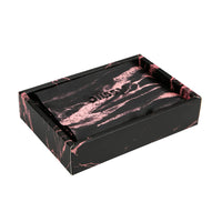 Pillowcase - Rose Black Marble - Standard