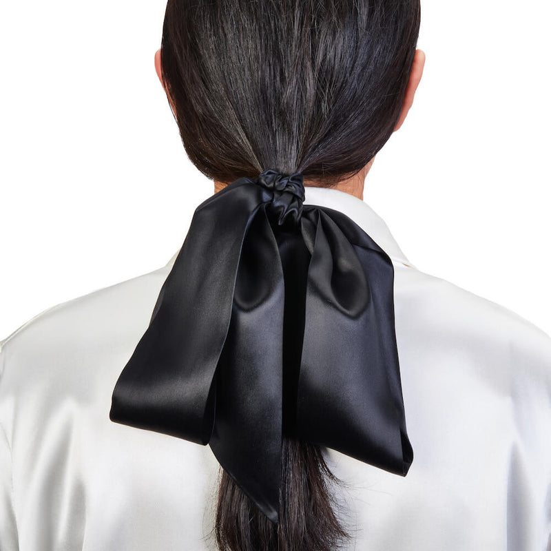 Blissy Hair Ribbon - Black