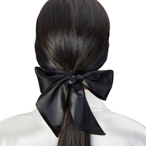 Blissy Hair Ribbon - Black