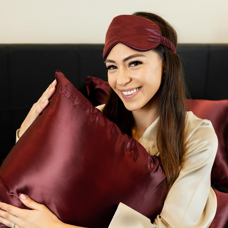 Pillowcase - Burgundy - King