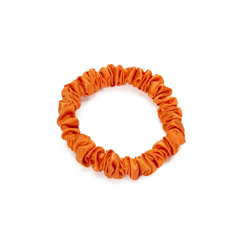 Blissy Skinny Scrunchies - Coral