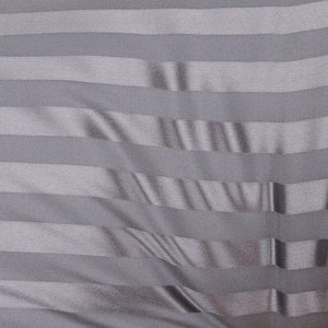 Pillowcase - Grey Striped - Standard