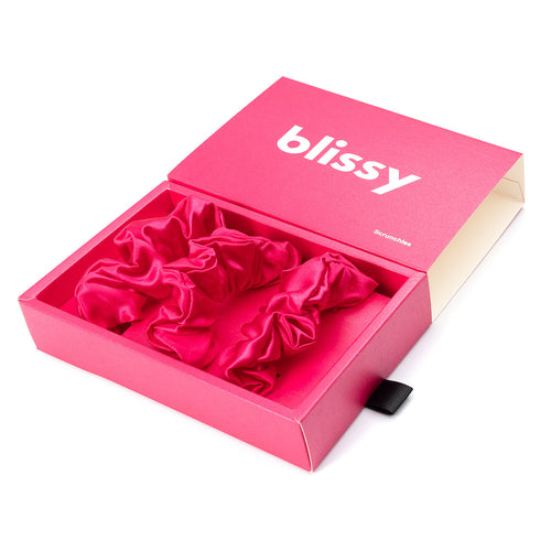 Blissy Scrunchies - Hibiscus