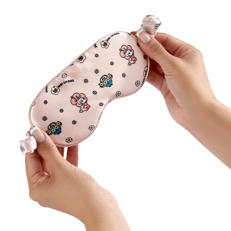 Junior Sleep Mask - Pink Bello Daisy Minions