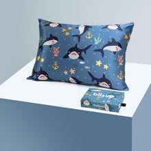 Load image into Gallery viewer, Pillowcase - Shark - Junior Standard