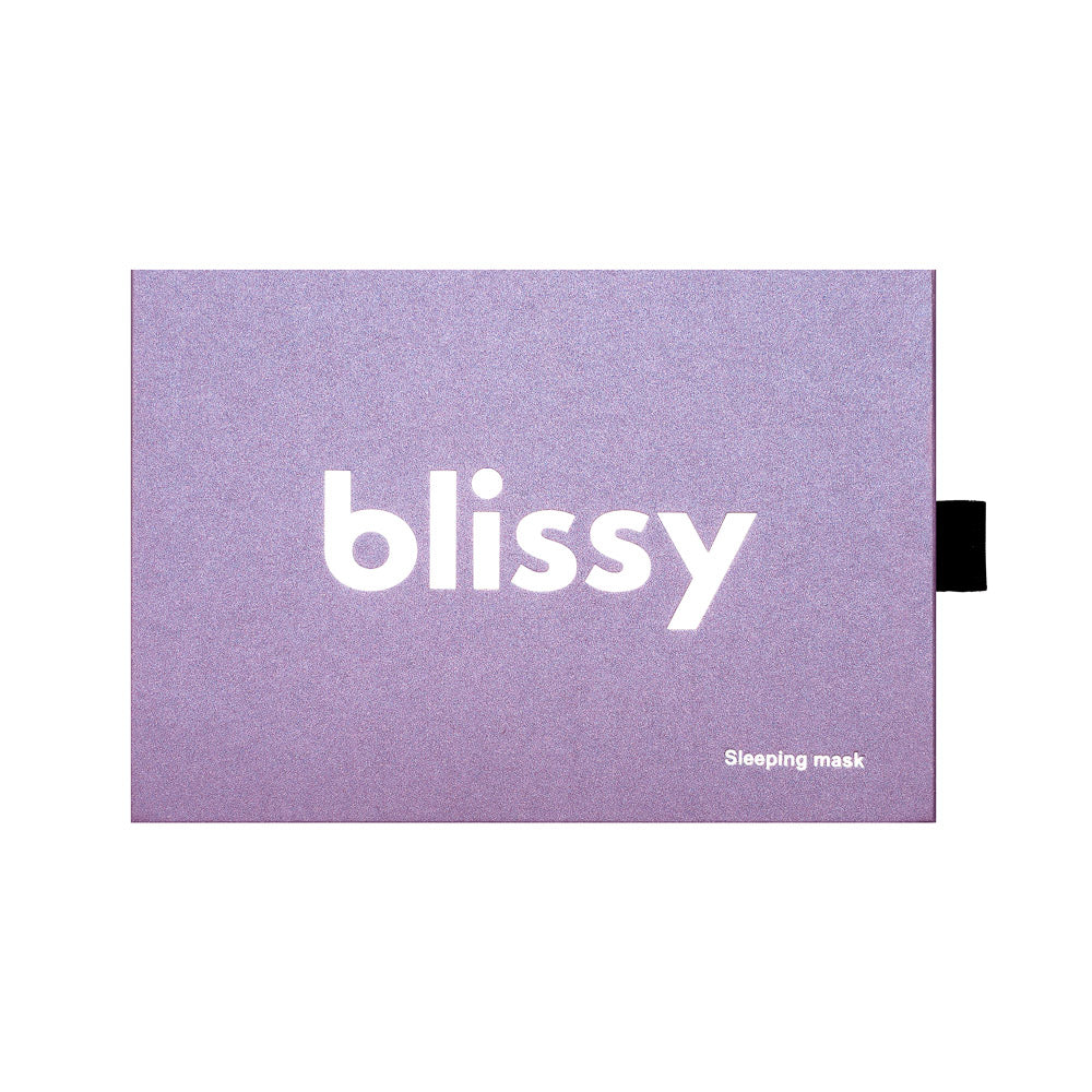 Blissy Silk Sleep Mask - 100% Mulberry 22-Momme - Lavender