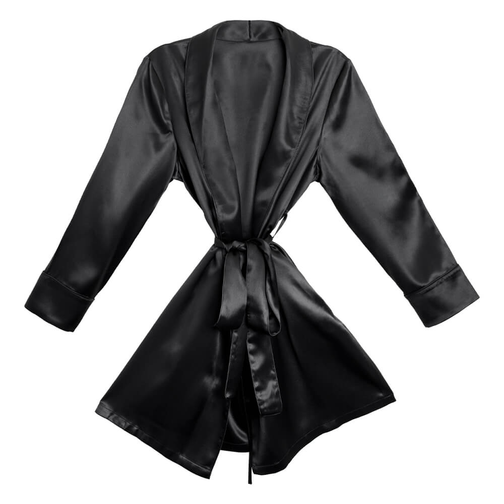 Classic Robe - Black – Blissy