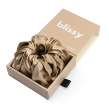 Load image into Gallery viewer, Blissy Oversized Scrunchie - Taupe
