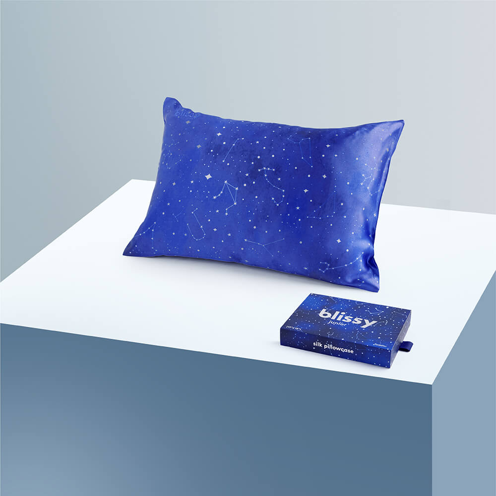 Blissy Night Sky Pillowcase – 22 Momme Mulberry Silk, 100% Silk