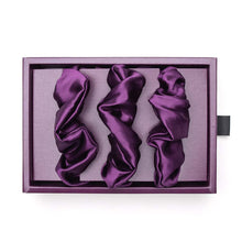 Load image into Gallery viewer, Blissy Scrunchies - Royal Purple